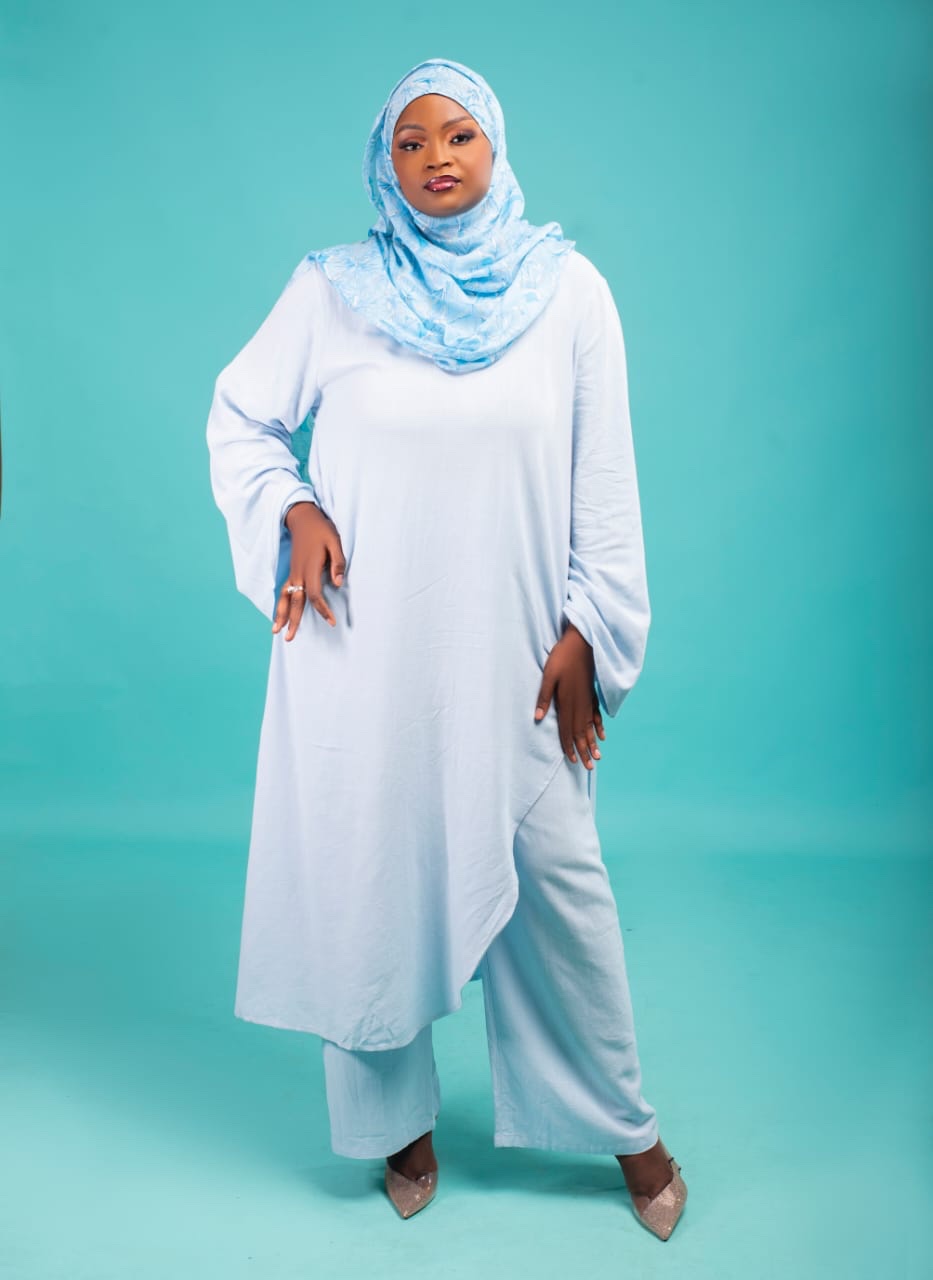 Ensemble en lin deux pièces