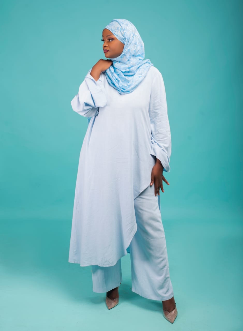 Ensemble en lin deux pièces